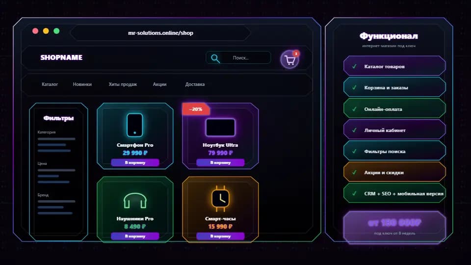 Какую платформу выбрать для интернет-магазина: сравнение вариантов